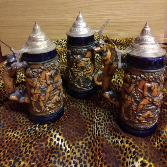 1964 Gerz Beer Stines Fox Handle Wild Boar Hunt - Picture 1 of 8